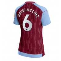 Aston Villa Douglas Luiz #6 Hjemmedrakt Dame 2023-24 Kortermet